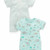 Purebaby 2pack S\S Growsuit