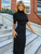 Leoni Sarah Black Knit Dress