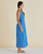 Betty Basics Tegan Blue stripe dress