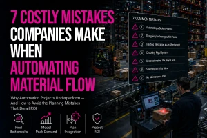 7 Costly Mistakes Companies Make When Automating Material Flow