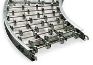 36" Inside Radius Skatewheel Conveyor-  45 Degree- 24" Overall Width - DS 713022