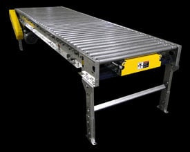 50' Motorized Roller Conveyor: Transportation Style- 30" Between Frame - DS 713045