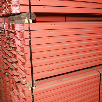 92" x 3 3/4" Reconditioned Teardrop Pallet Rack Beam- Old Style - 111808