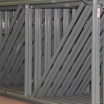 42" x 120" Teardrop Pallet Rack Upright- Old Style - 170535