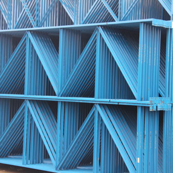 54" x 252" Used Structural Pallet Rack Upright - 180075