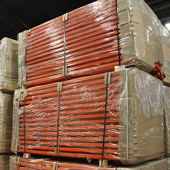 96" x 4 1/2" Teardrop Pallet Rack Beam- New Style - 180508