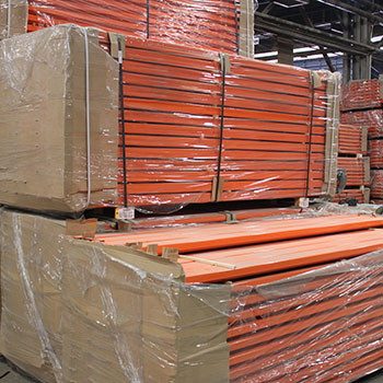 108" x 5" Teardrop Pallet Rack Beam- New Style - 180511