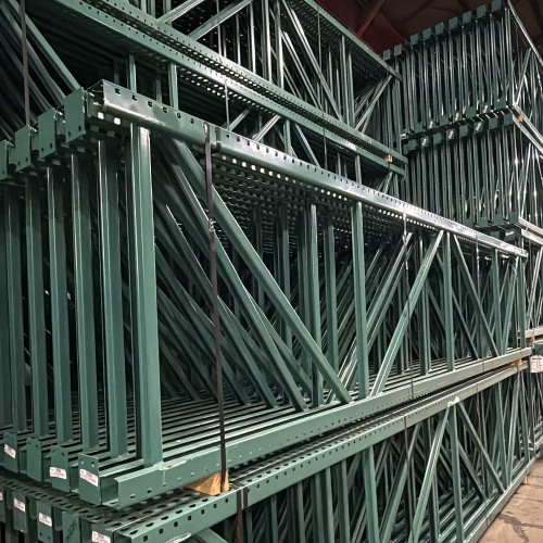 42" x 192" Teardrop Pallet Rack Upright- Old Style - 190262