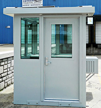 4' x 8' Pre-Assembled Security Building - Intregral Roof - 4 Wall - DS 715024