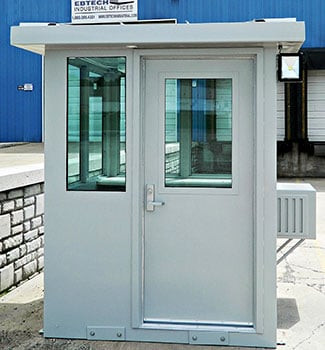 8' x 12' Pre-Assembled Security Building - Intregral Roof - 4 Wall - DS 715027