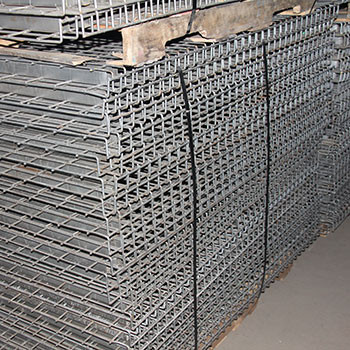42" x 64" Used Wire Deck - Standard Full Step - 190848