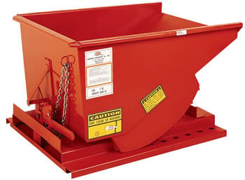 2 1/2 Yard Self-Dumping Hopper, 2000 lb. Capacity - DS 700107