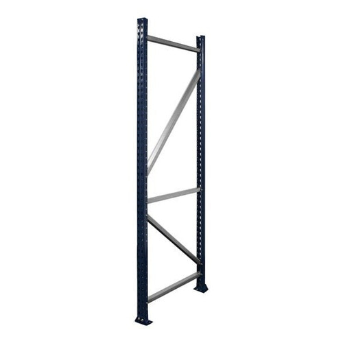 48" x 144" Teardrop Pallet Rack Upright (Quick Ship) - DS 716210