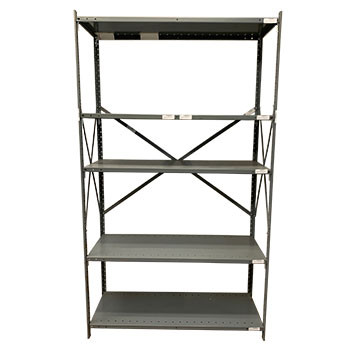 18" x 48" x 85" Used Open Shelving Starter- 5 Shelf - 199310ST