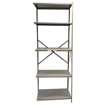 18" x 36" x 99" Used Open Shelving Adder- 5 Shelf - 199311AD