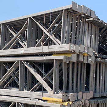 42" x 168" Used T-Bolt Upright - 220059