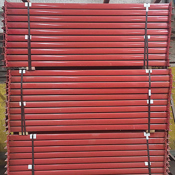 80" x 3 1/2" Teardrop Pallet Rack Beam- New Style - 140119