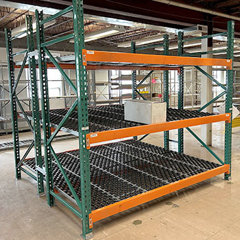 96" x 96" x 96" Flow Track Storage Starter- 3 Shelf - 199450ST