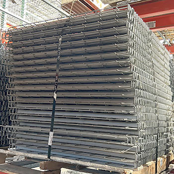 42" x 38" Used Wire Deck - Drop In - Standard Full Step - 151160