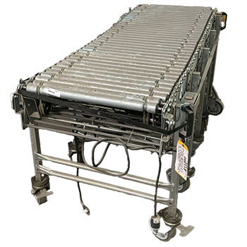 Used Power Flex Conveyor 24"W x 190" Extended - 200114