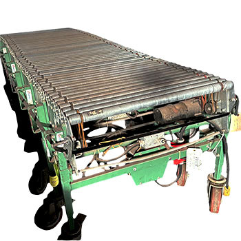 Used Power Flex Conveyor 38"W x 328" Extended - 230208