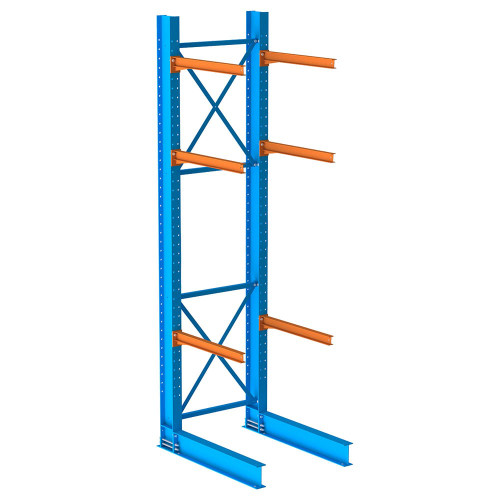 192" x 60" Single Sided Structural Cantilever Starter Bay- (3) Arm Levels - 245206ST