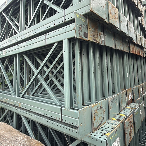 42" x 324" Used Teardrop Pallet Rack Upright- New Style - 190869