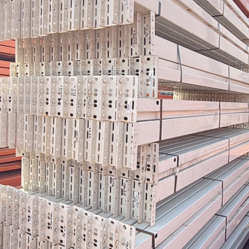 96" x 4" Used Teardrop Pallet Rack Beam- New Style - 240490