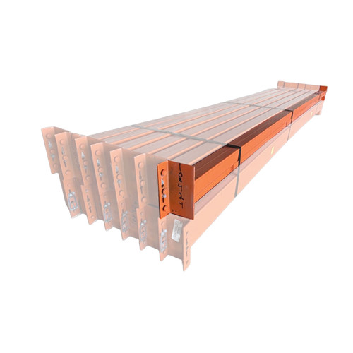 108" x 3 3/4" Used Teardrop Pallet Rack Beam- Old Style - 108424
