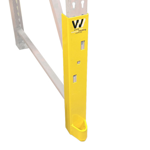 24" x 3 1/8" Bullnose Column Guard - Floor Mount - 122112