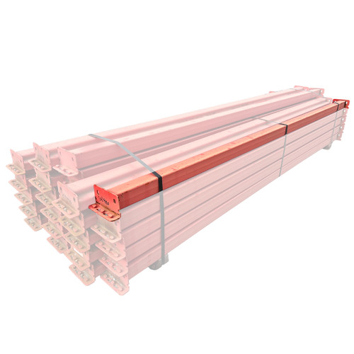 106" x 4" Used Teardrop Pallet Rack Beam- New Style - 101990