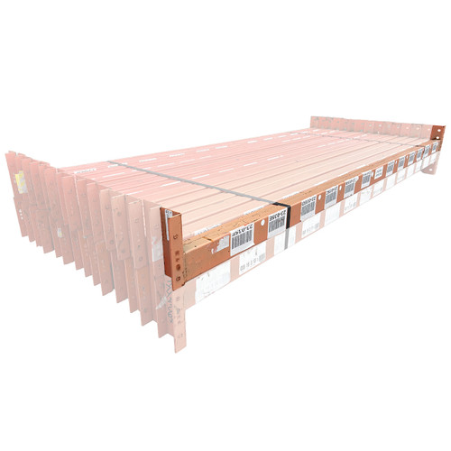 96" x 3" Used Teardrop Pallet Rack Beam- New Style - 141261