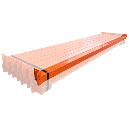 96" x 2 1/2" Teardrop Pallet Rack Beam- New Style - 230294