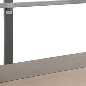4" H Mezzanine Kick Plate- 60' Length - DS 703105
