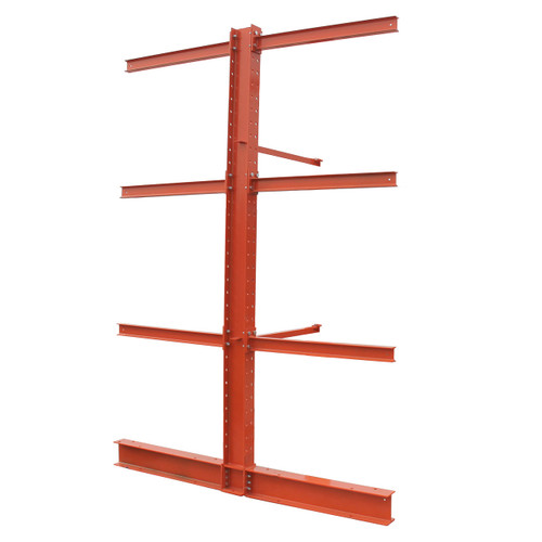 144" x 48" Double Sided Cantilever Adder Bay- (3) 48" Arm Levels - 199702AD