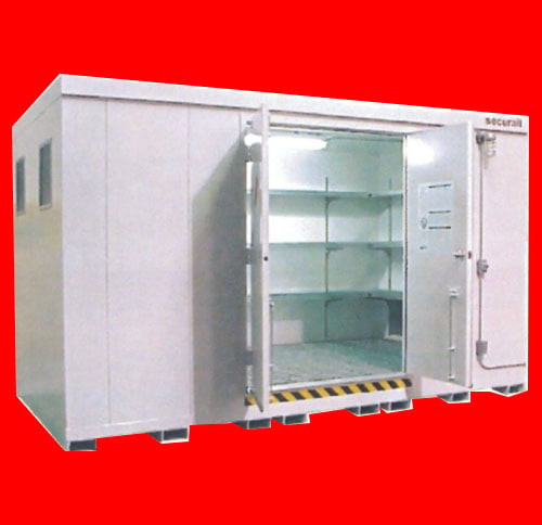 Agri-Chemical Storage Locker/Building 1169 Cubic Feet- 4 Hour Fire Rating - DS 701334