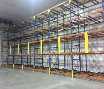 192" x 96" Reconditioned Pushback Rack System- 24 Pallet Positions - 199058SY