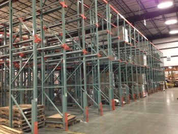 144" x 54" Reconditioned Drive In Rack System- 15 Pallet Positions - 199031SY