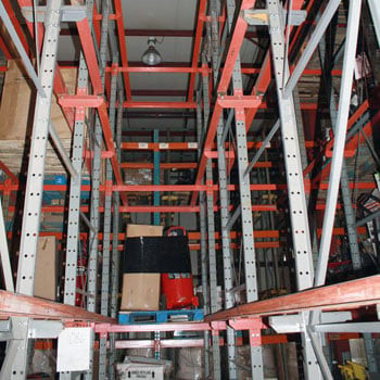288" x 54" Used Drive In Rack System- 25 Pallet Positions - 199041SY