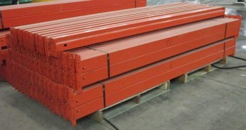 108" x 4" Used Teardrop Pallet Rack Beam- New Style - 101989