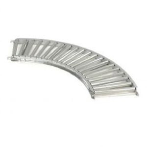 32-1/2" Inside Radius Gravity Roller Conveyor- 90 Degree- 24" Between Frame - DS 713008