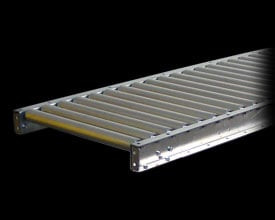 10'L Gravity Roller Conveyor- 36" Between Frame - DS 713013