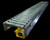 50' Belt Driven Live Roller Conveyor- 24" Between Frame - DS 713039
