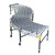 Gravity Flex Conveyor, Steel Skate Wheel 24"W x 531"L - DS 713517