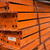 132" x 6" Used Teardrop Pallet Rack Beam- New Style - 240214