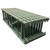 24" x 96" Teardrop Pallet Rack Upright, Old Style - 160283