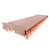 120" x 4" Used Teardrop Pallet Rack Beam- Punched Style - 190356