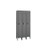12x12x72" Opening - 1-Tier Locker -  Ready-Built Locker -3 Lockers Wide - Set Up - Gray - 7827327P