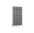 12x18x24" Openings - 3-Tier Locker -  Ready-Built Locker - 3 Lockers Wide - Set Up - Gray - 7828727P