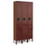 12x18x72" Openings - 1-Tier Locker - 3 Lockers Wide - Welded - Wine - 3049796P